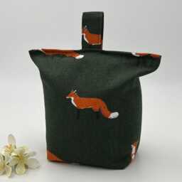 Fox Door Stop, Sophie Allport, Green Decor, Filled - thumbnail 1
