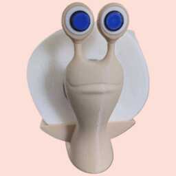 Silly Slug Toilet Roll Holder - Quirky 3D Printed Bathroom Buddy - 1 Per Purchase - thumbnail 2