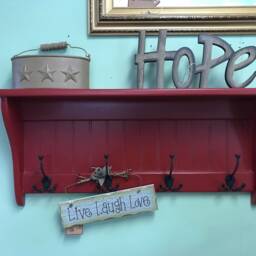 Red Coat Rack Shelf 30 - thumbnail 4