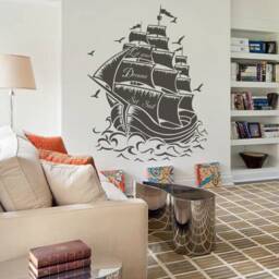 Pirates Vinyl Wall Decals Pirate Room Ideas Playroom Quotes - 196 - thumbnail 3