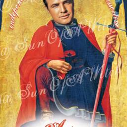 Aries Marlon Brando Guardian Angel Prayer Candle - thumbnail 3