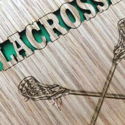 Lacrosse Photo Frame - 8x10 Holds 5x7 & 3x4 Photos - thumbnail 2