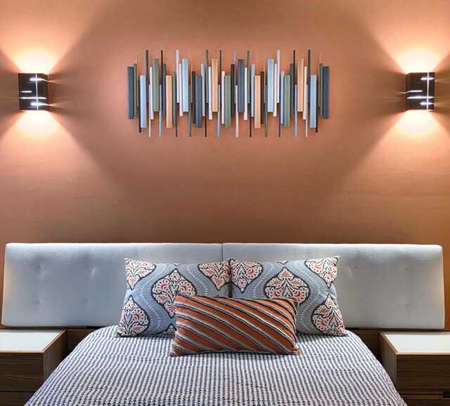 Wood Wall Sculpture, Earth Tones, Neutral Decor, Modern Statement Art - image 1