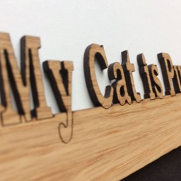 My Cat Is Purrfect Picture Frame - 5x7 Holds 4x6 Photo - thumbnail 3