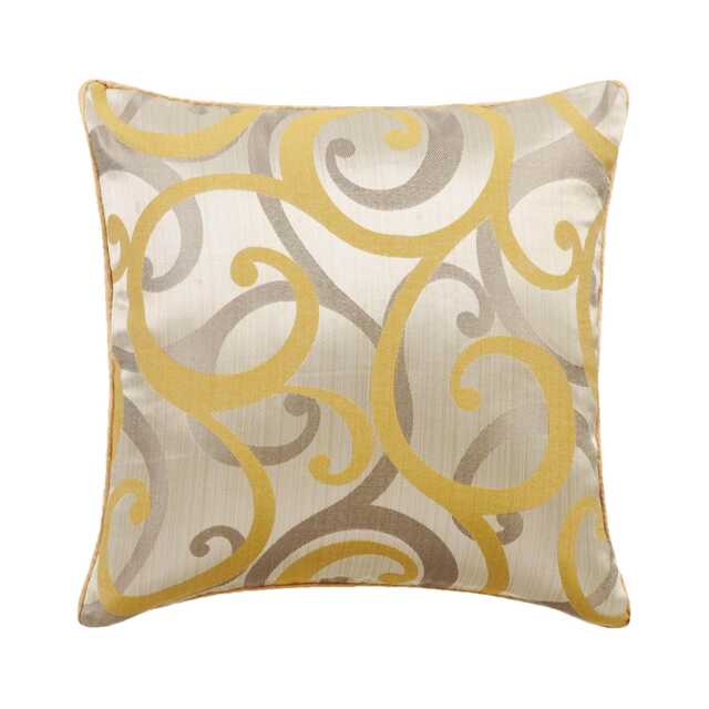 "Decorative Mustard Yellow European Pillow 24""x24""/26""x26" - image 1