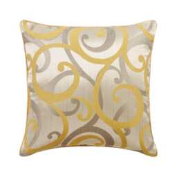 "Decorative Mustard Yellow European Pillow 24""x24""/26""x26"