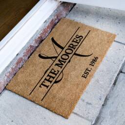 Design Your Own Custom Doormat For Christmas - Gift Him Her Decor Rug - thumbnail 2