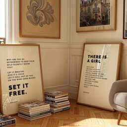 Set Of 6 Inspirational Quotes Daily Affirmation Print Collection, Female Empowerment Wall Art - thumbnail 4