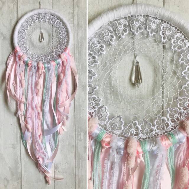 Choose Your Colour, Custom Made Dreamcatcher Wall Hanging - image 1