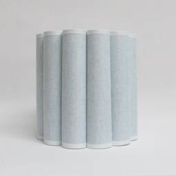 Handmade Alice Blue Fabric Drum Lampshade Custom Home Furnishing-80# - thumbnail 1