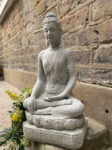 Large Divine Buddhas Statue That's Posture Evokes The Energy Of Enlightened.sius - image 1