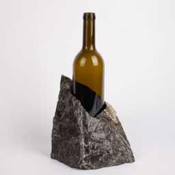 Handmade Marble Wine Bottle Holder Unique Rack - thumbnail 3