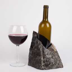 Handmade Marble Wine Bottle Holder Unique Rack - thumbnail 2