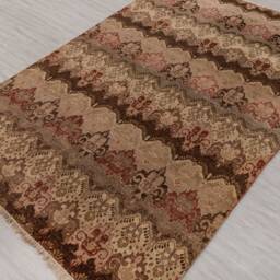 6x9 Area Rug Handmade Modern Ikat Woollen #1854 - 180x275 cms - thumbnail 3