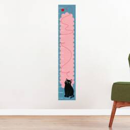 Cat Measuring Strip Eco-Print - thumbnail 2