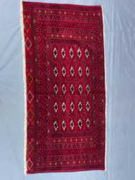 2x4 Antique Collectors Piece Rug, Afghan Baluchi Handmade Tribal Home D??cor Rug, Livingroom Oriental Rug - Gift - thumbnail 1