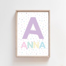 Set Of 3 Girls Nursery Prints, Rainbow Wall Art, Bedroom Print, Decor, You Are Loved - thumbnail 3