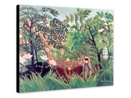 Exotic Landscape By Henri Rousseau - 1910 - Wrapped Frame Canvas Rolled Photo/Poster Print - thumbnail 1