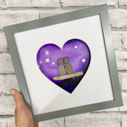 Love Pebble Art, Personalised Gifts, Couple Gift For Boyfriend, Stars, Home, Best Valentines Wife Gift, Gifts Him - thumbnail 2