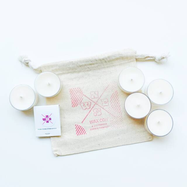 Tea Light -- Tester Pack Scented Soy Candle California
