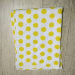 Indian Handmade Polka Dot Print Kantha Quilt, Kantha Bedspread Size Multi - thumbnail 3