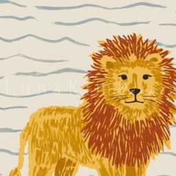 Lion Nursery Art Cute Animal Kids Print Toddler Bedroom Decor Wildlife Illustration Playroom Wall Soft Safari Style Artwork - 54 - thumbnail 2