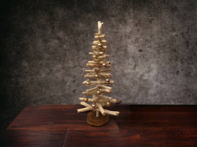 Driftwood 2Ft Christmas Tree, Coastal Holiday Decor - image 1