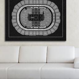 Custom College Hockey Arena Seating Chart Print - thumbnail 3