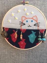 Embroidery Pocket Wall Decoration - thumbnail 4