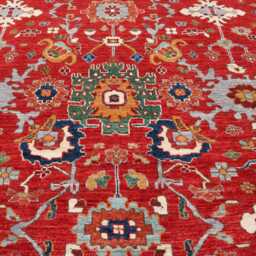 8'3x10'1 Ft Farmhouse Luxury Rug - Handmade Medallion Wool Afghan New Mamluk Design Area Rug, Bedroom Livingroom Office D??cor - thumbnail 2