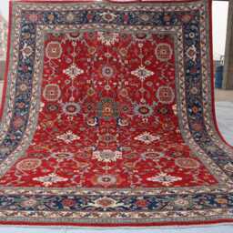 8'3x10'1 Ft Farmhouse Luxury Rug - Handmade Medallion Wool Afghan New Mamluk Design Area Rug, Bedroom Livingroom Office D??cor - thumbnail 4