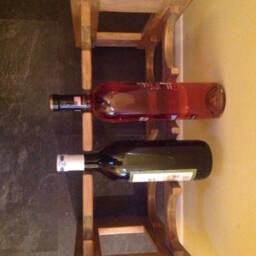 Handmade Pine Wine Rack - thumbnail 4