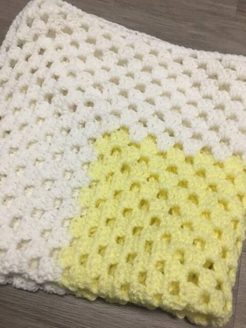 Granny Square Baby Blanket - image 1