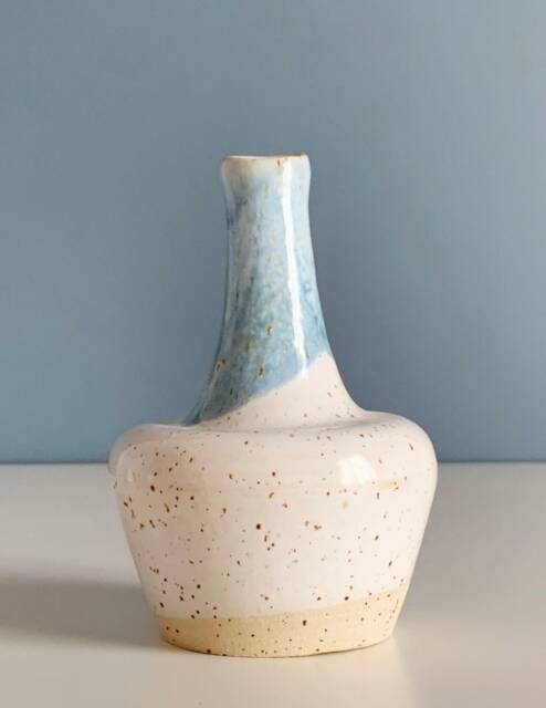 Lyrata Ceramics - Flower Vase Or Mikado Bottle Unique Piece - image 1