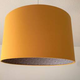 "Lampshade ""Curry Yellow-Scribble" - thumbnail 2