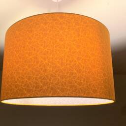 "Lampshade ""Curry Yellow-Scribble" - thumbnail 3