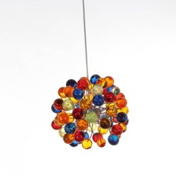 Kitchen Pendant Lighting With Rainbow Color Bubbles - thumbnail 2