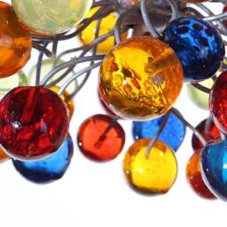 Kitchen Pendant Lighting With Rainbow Color Bubbles - thumbnail 4