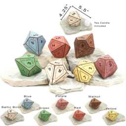 Dnd Dice Light D20 D12 D10 D8 D6 D4, Dungeons & Dragons Decor, Engraved Personalized D&d Gift, Game Room Accent Lamp, Roll For Initiative - thumbnail 4