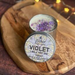 Violet - Officially Licensed Fourth Wing By Rebecca Yarros Soy Wax Candle - thumbnail 4
