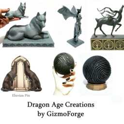 Dragon Age Orb Of Destruction -Elvhen - Veilguard Inquisition Statue - thumbnail 4