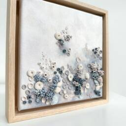 Bloomreef 02 - Coral Reef Art Modern Canvas Wall Colourful Coastal 3D Texture Artwork Contemporary Decor - thumbnail 2