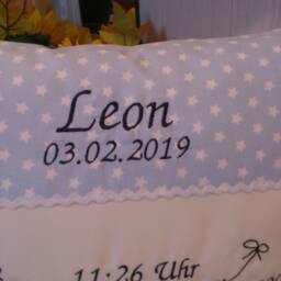 Pillow For Birth - Baby Clothesline Blue 07 - thumbnail 2