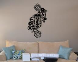 Doctor Who Movie Cartoon Wall Stickers Decals Murals Sticker Home Art Bedroom Decor - 7Ol