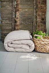Linen Bedding. Full Size Duvet Cover. Natural, Stonewashed Sheets. - Us Duty Paid