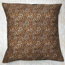 Beautiful Leopard Print Designer Cushion Cover Fits An 18 - thumbnail 2