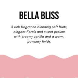 Handmade Bella Bliss Soy Wax Candle - Vanilla Floral Musk Home Fragrance - thumbnail 4