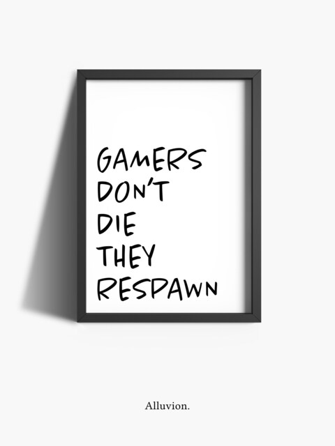 Gamer Prints - Gaming Gifts Wall Art Room Decor Boys Christmas Gift For - image 1
