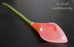 Metal Calla Lily, Wedding Bouquet, 11Th Anniversary, 6Th 4Th Anniversary Gift