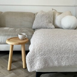 Rustic Reclaimed Wood Stool - Small Plant Table - thumbnail 2